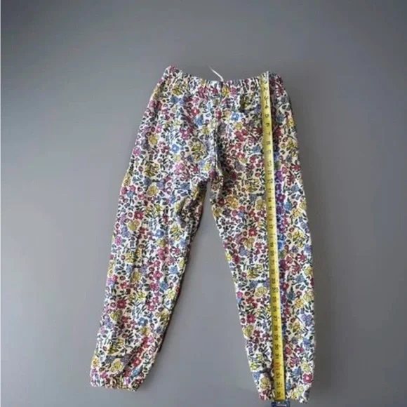 VTG Teddy Fresh Women's Floral/White Grandma Jogger Sweatpants SMALL-Patch Logo - Picture 6 of 13